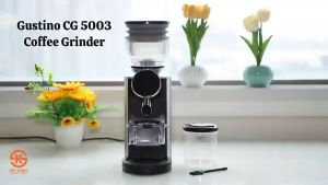 Electric Coffee Grinder GUSTINO CG 5003 Automatic Timer Mesin Alat Penggiling Biji kopi Espresso Elektrik CG5003