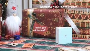 Phomemo 50mm Continuous Label Sticker For T02 M02 M03 M04S M04AS 241BT Thermal Printer(3 Rolls)