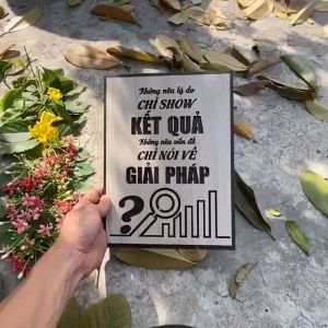 Tranh slogan tạo động lực treo tường trang trí phòng khách hiện đại nhận thiết kế theo yêu cầu