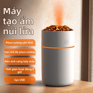 Bộ Khuếch Tán Ẩm USB Volcano HS01 Cỡ Lớn Dùng Cho Văn Phòng Phòng Ngủ Máy Khuếch Tán Tinh Dầu Phụ Kiện Kỹ Thuật Số USB