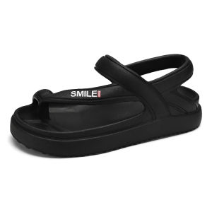 High Quality Summe Sandal Men Outdoor Fashion Roman Sandals Beach Anti slip Casual Lightweight Open Toe Slippers Boys Flip-flop
