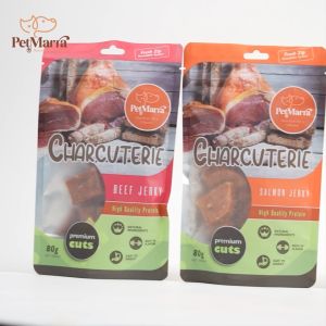 PetMarra Charcuterie Dog Treats: Salmon Jerky Flavor 80g