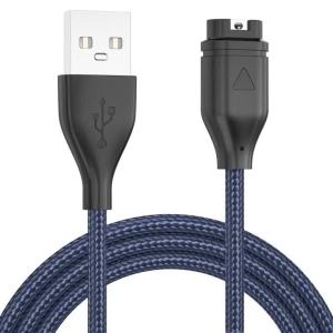 Nylon Type C USB Charger Cable For Garmin Venu2/VenuSq2/3/3S Fenix 6/7/6S Pro/5X Plus Vivoactive4/4S/3 Forerunner 945/935/245