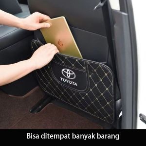 Pelindung Belakang Kursi Mobil Seat Protection Anti Tendangan Alas Pelindung Jok Kursi Belakang Mobil Bahan PU Leather Cover