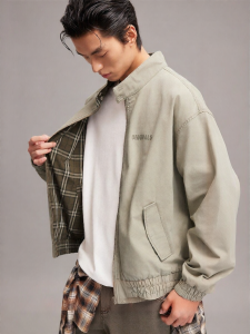 Jack Jones | Pure Cotton Workwear Double-sided Denim Jacket