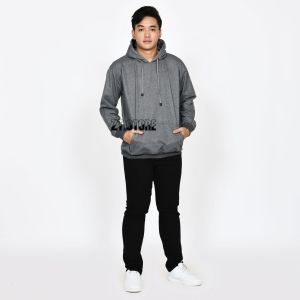 jaket sweeter polos / sweeter hoodie pria wanita size L XL XXL 3XL 4XL 5XL