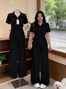 Bộ Đồ Hè Dành Cho Người Mập Giúp Gọn Gàng Áo Tay Ngắn và Quần Tây