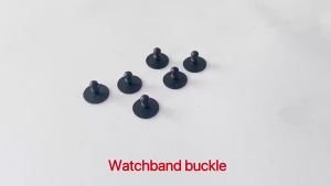 Metal Buckle For Mi Band Strap 7 6 5 4 3 Button For Xiaomi Bracelet 6 7 8 Smart Watch Accessories For MiBand 7 Replacement Spike