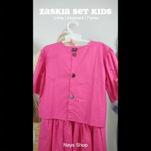 NAYS Setelan anak Usia 2-7 Tahun / Zaskia Set Kids / Setelan Anak Perempuan