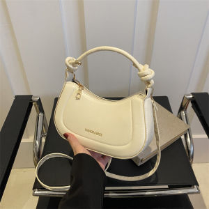 Fashionable Small Square Bag Womens Handbag 2024 New Style Chic Single Shoulder Crossbody Bag High Quality Texture PU Material