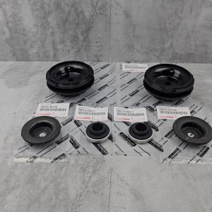 KARET SUPPORT SHOCK DEPAN+BEARING+TATAKAN TOYOTA ALL NEW YARIS VIOS 2014 SAMPAI 2017