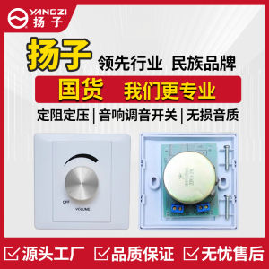 Infinite Volume Controller Embedded Ceiling Light Switch Durable Audio Volume Knob for Home Theater System Guangzhou Honglan
