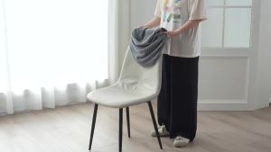 Áo Phủ Ghế Jacquard Co Giãn Chống Bụi Cho Ghế Không Tay Vịn Phòng Ăn Phong Cách Hiện Đại Chất Liệu Polyester Spandex Dùng Cho Khách Sạn Nhà Bếp Gia Đình