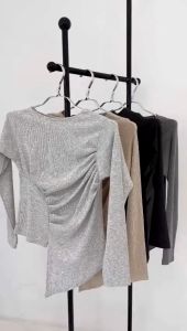 ALOHA Classy Knit Top Korea Atasan Rajut Wanita Premium