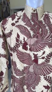 Jayabaya Batik SAGA Kemeja Batik Furing Lengan Panjang
