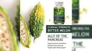 SNGHWE Bitter Melon Capsules Organic Bitter Melon Extract Supplements Control Blood Sugar Support Cardiovascular Function Promoting digestive system health weight loss