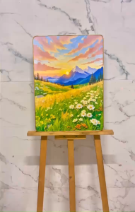 Tranh Phong Cảnh Thiên Nhiên Hài Hòa Tranh Canvas Tranh Tráng Gương Tranh Trang Trí