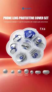 RELIFE TX6 Laser Lens Protective Cover Full Aluminum Lens Multi Size Fit Phone X-17PM for Phone Dual/Triple Camera Repiar