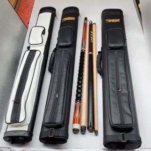 Black Predator double hard case for billiard/pool cue stick or tako