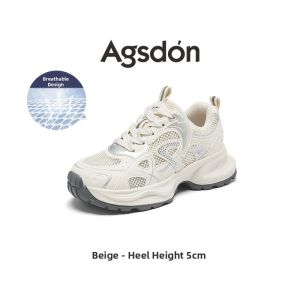 Agsdon | Thick Sole Height Increasing Dad Shoes
