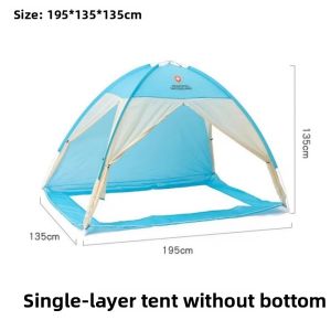 Mosquito-Proof Folding Tent Indoor Single Bed Adult Sleepable Student Dormitory Light-Blocking Quick-Open Camping Tent