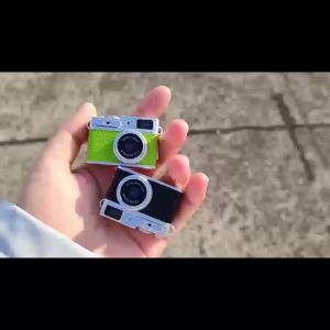 1080P Mini Retro Digital Camera Wearable Keychain Camera with Flashlight for Outdoor Travel Vlog Photography
