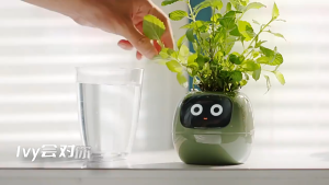 Smart Flower Pot Smart Planter Robot PetsAdorable Plant Companion with Rich Gesture