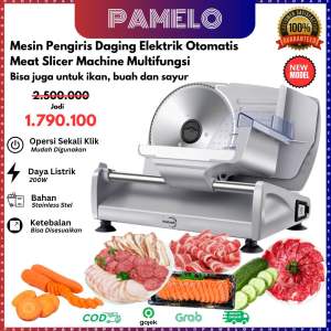Meat Slicer Mesin Pengiris Daging Otomatis 10inch Food Slicer 250 ORI
