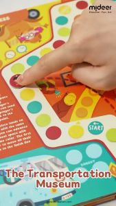 Mideer cờ 6 in 1 board game cấc loại cờ quốc tế cho bé từ 3 tuổi đồ chơi thông minh giáo dục giải trí