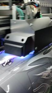 Stripipng Stiker Transparan Vespa Matik/Sprit/LX/Universal Motif Venom