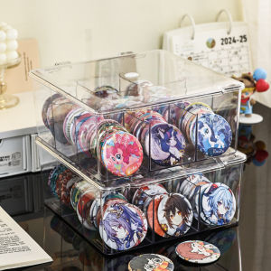 YOUKAMAN | Clear Acrylic With Lid Storage Box Organizer