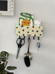 Nan Dao Bao She Doorway Cream Style Home Storage Wall Mounted Key Hook Stainless Steel Material Lightweight Easy to Install