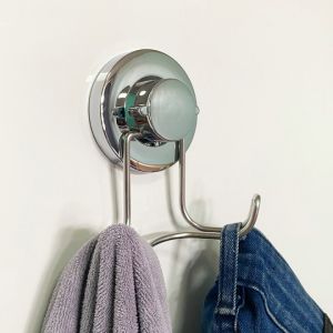 ตะขอแขวน สแตนเลส 304 ย้ายได้ ตะขอติดผนัง ไม่ต้องใช้สว่าน ใช้เพื่อแขวนของ Suction Cup Hooks สำหรับการแขวนของสินค้า, ตะขอ อเนกประสงค์, ตะขอสูญญากาศ