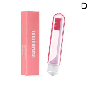 YS00042-Portable travel toothbrush folding toothbrush super soft bristles camping hiking outdoor easy to carry toothbrush