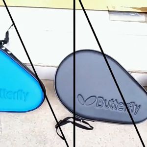 Butterfly High grade hard shell table tennis racket cover hard racket bag cover large capacity single and double racket cover