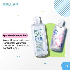 Air Softlens Cairan Renu Colour 355 ml Bausch & Lomb