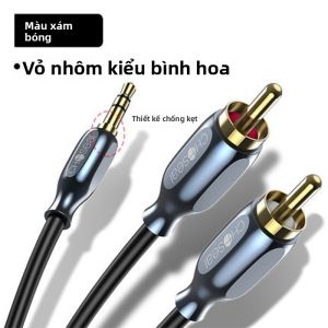 Choseal | Dây Cáp Âm Thanh 1-đến-2 3.5mm đến Hai Cổng RCA