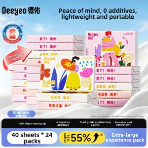 DEYOU | Soft Moisturizing Tissue For Infants Small Pack