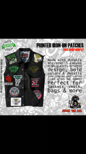 GREEN DAY II -inspired Printed Iron-On DIY Patches for Jacket Decoration. Features 2026 patches with band logos and album art. Suitable for customizing denim jackets. Ideal for rock music enthusiasts.