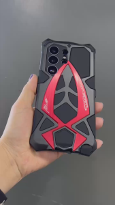 Luxury Metal Full Protect Armor Phone Case Cover for Samsung Galaxy S22 S23 S24 S25 S26 Ultra Shockproof Fundas