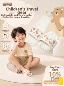 RUNROU | Disposable Portable Foldable Slippers for Travel