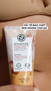 Tẩy tế bào chết toàn thân từ bơ hạt mỡ Yves Rocher Repair Rich Body Scrub 250ml
