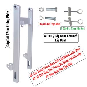 Gắp phây Sirius 50+110cc Jupiter Dài 50cm kèm tăng sên óc phụt nhún