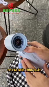 Quạt Mini Cầm Tay Nanoco NHF3081 – Pin Lithium 5 Mức Gió – Nhỏ Gọn Dễ Mang Theo - BST