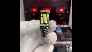 10PCS T15 Car LED Bulb Canbus 906 922 W16W Signal Light 12V 4014 45SMD 6000K Super Bright White Auto Backup Reverse Parking Lamp