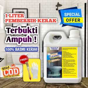 New MAGNUM CLEANER Pembersih toilet Kamar Mandi/WC bowel NETTO 1 LITER