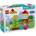 LEGO DUPLO Peppa Pig 10431 Peppa Pig Garden and Tree House (20 Pieces). 