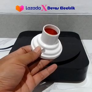 DUTRON Fitting Plafon Bulat Fiting Lampu Plafon Rumah SNI E27