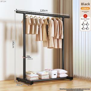 ZHUANJIAO | Simple Portable Floor Standing Clothes Drying Rack