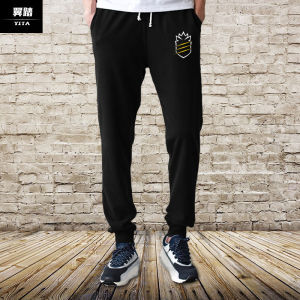 Game-Themed Slim Leg Joggers
